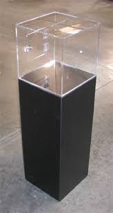 Floor Standing Donation Box With Pedestal Base Donation Box Large Cardboard Boxes Portable Backdrop
