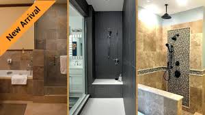 Consider adding a skylight, window or additional lighting fixtures to visually enlarge a small bathroom. Doorless Shower Ideas Walk In Shower Designs Shower Ideas Youtube