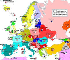Diacritics  letters  groups of letters which ca be seen as specific of  ENA and european languages (Second try) . Explanations in the comments. :  rMapPorn