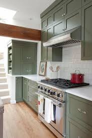 30 Beautiful Cabinet Paint Colors For Kitchens And Baths In 2020 Green Kitchen Cabinets Kitchen Renovation Kitchen Cabinet Inspiration