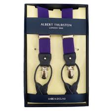 Bretelle viola Albert Thurston