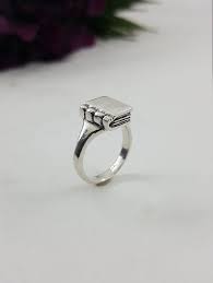 Book Ring In Sterling Silver Handmade Silver Book Ring Book Etsy Book Jewelry Princess Moissanite Engagement Ring 14k Engagement Ring
