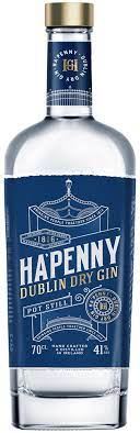 Hapenny Gin Dublin Dry Gin Hapenny Spirits