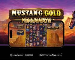 Image of Mustang Gold Megaways slot game