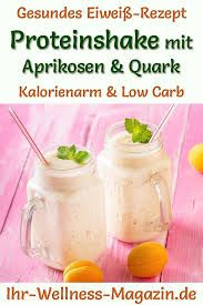 Aprikosen Proteinshake Mit Quark Eiweissshake Rezept Zum Abnehmen In 2020 Eiweissshake Rezept Rezepte Eiweissshake
