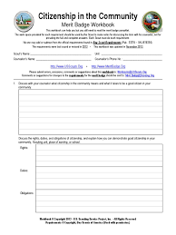 Citizenship in the community merit badge pamphlet 3. Citizenship In The Community Mb Workbook Boy Scouts Of America Scouting