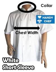 Chef Uniform Measurements For Chef Jackets Chef Aprons