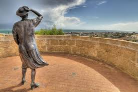 Waiting Women Hmas Sydney Memorial Geraldton Wa Western Australia Coast Australia Nambung National Park