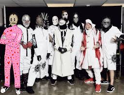 Red jumpsuit, foam gold scissors, glove | halloween horror movie jump suit cosplay costume. Majom Kifele Afrika Slipknot Wanyk Jumpsuit Acupofteaandabook Com