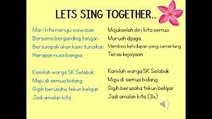 Look through examples of seragam sekolah translation in sentences, listen to pronunciation and learn grammar. Transisi English Lagu Sekolah Sk Selabak Youtube