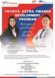 Toyota Astra Finance Career Opportunities Indonesia