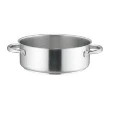 Mauviel M Basic Rondeau 28 Cm Without Lid Handle Stainless Steel Mauviel Stainless Steel Steel