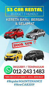 Maybe you would like to learn more about one of these? Aa Seremban Car Rental Home Facebook