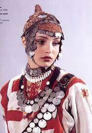 Chuvash (чӑваш чӗлхи / чӑваш чӗлхи). Folkcostume Embroidery Costume Of The Anatri Chuvash National Costumes Traditional Outfits Historical Costume