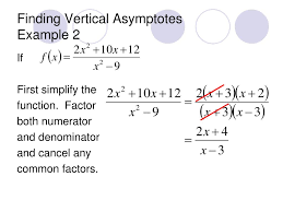 How to find vertical asymptote. Ppt Section 3 7 Powerpoint Presentation Free Download Id 5310258