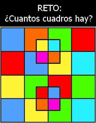 Os ofrecemos estos 55 juegos de tablas de multiplicar muchos de ellos sugeridos por vosotros para que los. Cuantos Cuadrados Hay En La Imagen Retos Para Facebook Retos Para Ninos Juegos Mentales Imagenes