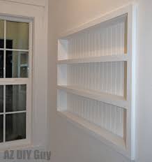 Check spelling or type a new query. Diy Built In The Wall Shelving Reclaim Hidden Storage Space In Your Home Az Diy Guy