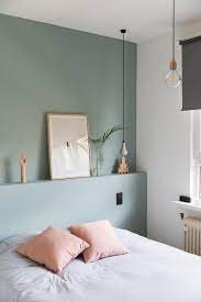 Your green sage wall stock images are ready. Colour S Creeping In Interior Bedroom Design Bedroom Interior
