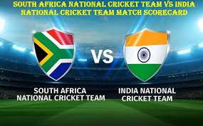 South Africa National Cricket Team vs India National Cricket Team Match  Scorecard | Stats & Records (Latest Update)