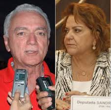 EX-DEPUTADA FEDERAL SANDRA ROSADO É INTERNADA COM COVID-19; O MARIDO LAÍRE  ROSADO TEM SINTOMAS LEVES