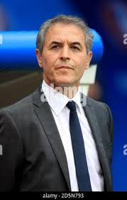 Austria manager Marcel Koller before the game Stock Photo