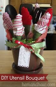 Hem And Haw Diy Utensil Bouquet Homemade Gifts Diy Utensils Kitchen Utensils Gift