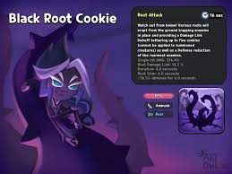 Black Root Cookie (my oc) for HyroolLegends art contest! :  rCookieRunKingdoms