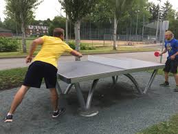 It is a creative project, for fun before with now we start with the ping pong table legs (drawing 2): Tables De Ping Pong Exterieures