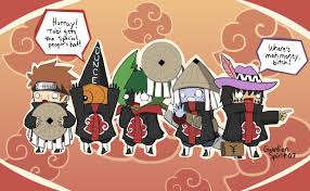 Naruto Chibi Wallpaper Chibi Wallpaper Akatsuki Akatsuki Funny