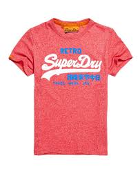 Superdry Vintage Logo Retro T Shirt Mens T Shirts