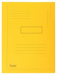 Meistens sind diese blätter gelblich und haben auf der einen seite. Exacompta Forever Eckspannermappe Mit 2 Klappen Und Gedruckten Linien Din A4 200 Blatt 240 X 320 Mm Recycelte Presspappe Gelb Officecentre Burobedarf Schulartikel