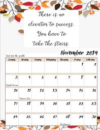 Free Printable 2019 Monthly Motivational Calendars Calendar Printables Calendar Quotes November Printable Calendar