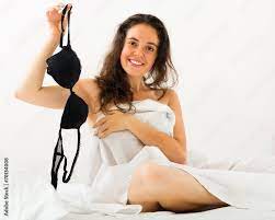 Women taking off their underwear