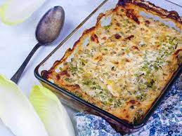 Tarte tatin d'endives au chèvre une revisite de la recette classique de tarte tatin, en version salée : Recettes Vegetariennes De Gratin D Endives