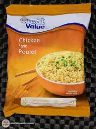 Welcome to great value brands. 2045 Great Value Chicken Style Ramen Noodles The Ramen Rater