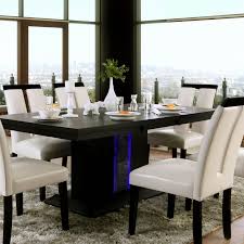 Furniture Of America Welles Led Dining Table In 2020 Dining Table Summer Dining Table Decor Luxury Dining Tables