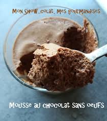 Mousse Au Chocolat A Tomber Sans Oeufs Sans Creme Sans Beurre Mais Au Jus De Pois Chiches Mon Show Colat Mes Gourmandises
