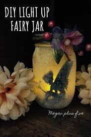 Diy Light Up Fairy Jar Megan Plus Five Fairy Jars Mason Jar Fairy Lights Fairy Mason Jars