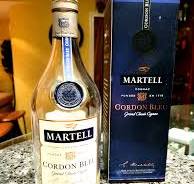 Martell Cordon Bleu XO cognac (Empty Bottle and box)