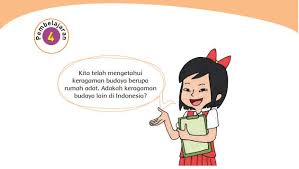 Tuliskan nama provinsi asal setiap gambar rumah adat. Kunci Jawaban Tema 7 Kelas 4 Halaman 70 71 72 73 74 76 Subtema 2 Pembelajaran 4 Halo Belajar