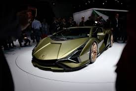 Live Look At The Lamborghini Sian Fkp 37 At Frankfurt Motor Show 2019