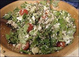 Season to taste with salt and fresh ground black pepper (we add a generous pinch of each). Couscous Salad With Arugula Recipe Pbs Food