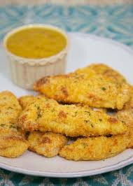 Bisquick Chicken Fingers Recipe Ultimate Chicken Fingers Baked Parmesan Crusted Chicken Tenders On The Table In 20 Minutes Bisquick Parmesan Cheese G Chicken Fingers Baked Recipes Food