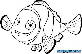 Just click on the finding nemo coloring pages that you like and then click on the print button at the top of the page. Finding Nemo Coloring Pages Marlin Coloring Pages For Kids