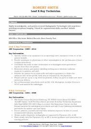 Maybe you would like to learn more about one of these? X Ray Technician Resume Samples Qwikresume
