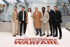 The Ministry of Ungentlemanly Warfare” Premieres on a War Ship - Go Fug  Yourself - “The Ministry of Ungentlemanly Warfare” Premieres on a War Ship  Go Fug Yourself