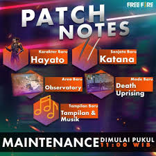 Cheat ini membuat karaktermu bisa melakukan hal di luar standar game, seperti. Garena Free Fire En Twitter Contenido Principal 1 Nuevo Personaje Hayato 2 Nueva Arma Katana 3 Nueva Area Observatorio Y Aumento Del Area Ecuatorial En El Mapa De