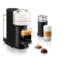Nespresso machines are some of the most beloved coffee machines on the market. Nespresso Vertuo Next Coffee Machine By Magimix Contrast White Milk