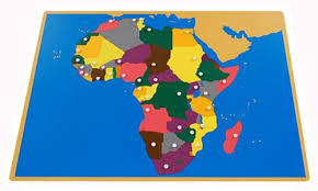 Montessori puzzle map of usa with labeled usa control map montessori materials geography educational tools preschool early learning toys montessori toy for kids. Montessori Africa Puzzle Map Without Control Maps Buy Online In Andorra At Andorra Desertcart Com Productid 15498634