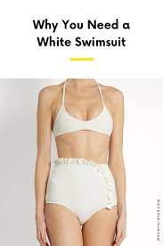 A White Swimsuit Looks Amazing On Every Skin Tone Here Are Some Of Our Favorite Picks Flattering Swimsuits High Waisted Bikini Swimsuits